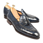 Crocodile Belly Skin Loafers