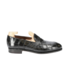Crocodile Belly Skin Loafers