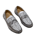 python snake leather loafers-alt2