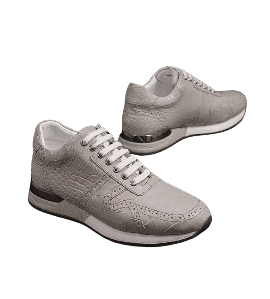 Crocodile Belly Leather Sneakers-alt14