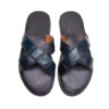 crocodile skin sandals