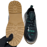 Handpainted Crocodile Skin Brogue Derby Shoes-alt6