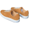 crocodile skin suede sneakers
