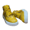high python snake skin sneakers