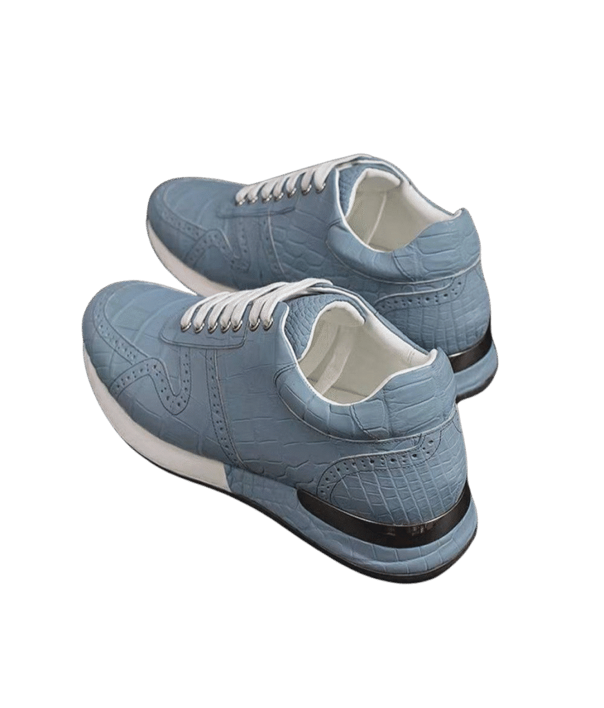 Crocodile Belly Leather Sneakers-alt19