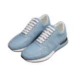 Crocodile Belly Leather Sneakers