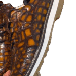 Handpainted Crocodile Skin Brogue Derby Shoes-alt12