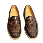 Handpainted Crocodile Skin Loafers-alt6
