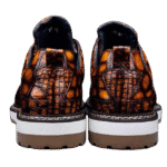 Handpainted Crocodile Skin Brogue Derby Shoes-alt15