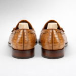 Alligator Leather Tassel Loafers