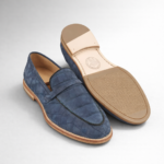 Alligator Suede Loafers