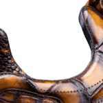 Handpainted Crocodile Skin Brogue Derby Shoes-alt14