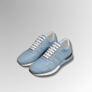 Crocodile Belly Leather Sneakers