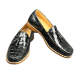 Handpainted Crocodile Skin Loafers-alt5