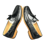 Handpainted Crocodile Skin Loafers-alt3