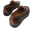 Handpainted Crocodile Leather Loafers