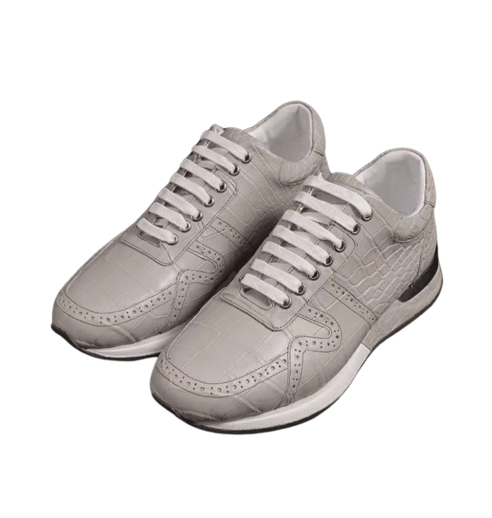 Crocodile Belly Leather Sneakers-alt15