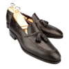 Lizard Skin Tassel Loafers