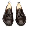 Lizard Skin Tassel Loafers