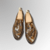 Python Leather Loafers