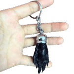Real Crocodile Foot Keychain
