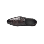 Crocodile Double Button Oxford Shoes