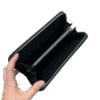 Genuine Crocodile Leather Wallet with Zipper
