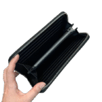 Genuine Crocodile Leather Wallet with Zipper