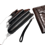 Genuine Crocodile Leather Clutch Wallet