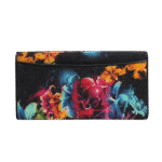 Floral Stingray Leather Wallet