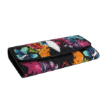 Floral Stingray Leather Wallet