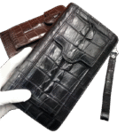 Genuine Crocodile Leather Clutch Wallet