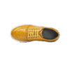 Gold Crocodile Leather Sneakers
