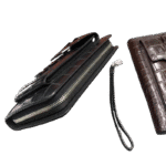 Genuine Crocodile Leather Clutch Wallet