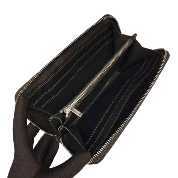 Genuine Stingray Leather Zipper Wallet