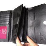 Floral Stingray Leather Wallet