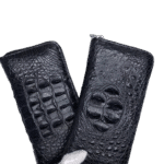 Genuine Crocodile Leather Zipper Wallet-alt7