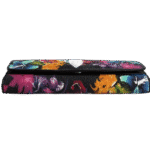 Floral Stingray Leather Wallet