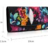 Floral Stingray Leather Wallet