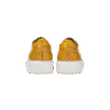Gold Crocodile Leather Sneakers