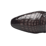 Crocodile Double Button Oxford Shoes