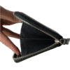 Genuine Crocodile Leather Wallet with Zipper