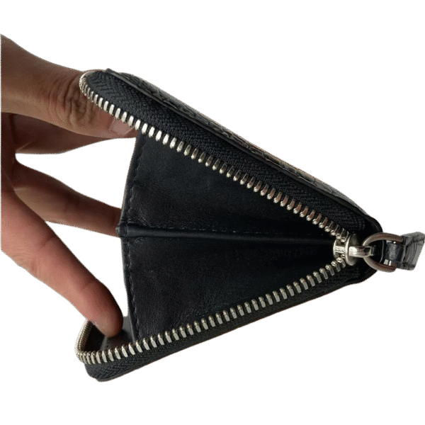 Genuine Crocodile Leather Wallet with Zipper