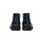 Blue Crocodile Brogue Boots