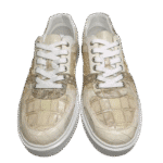Himalayan White Crocodile Sneakers
