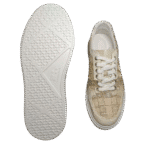Himalayan White Crocodile Sneakers