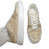 Himalayan White Crocodile Sneakers