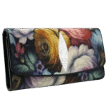 Floral Stingray Leather Wallet