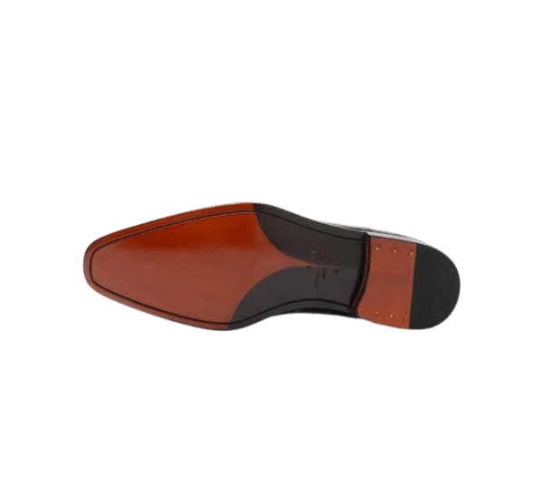 Crocodile Double Button Oxford Shoes
