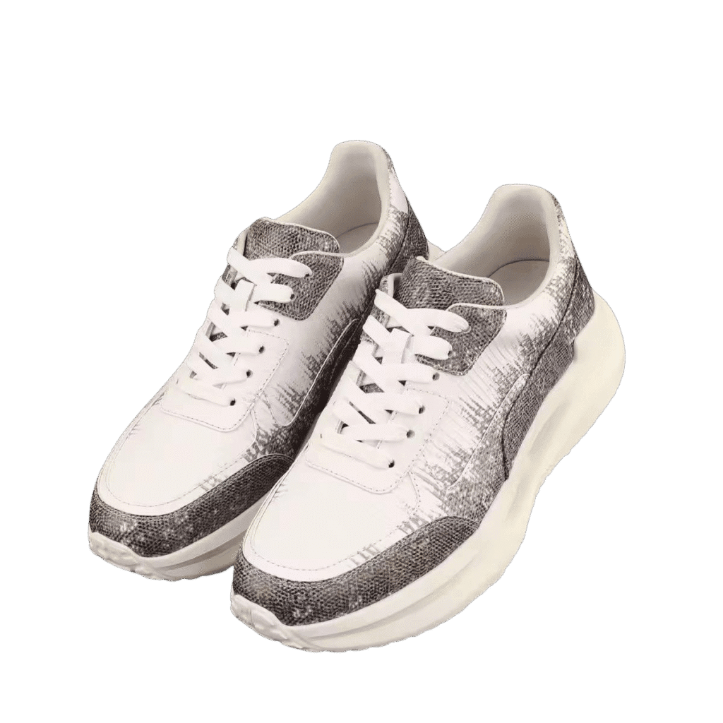 White Lizard Sneakers